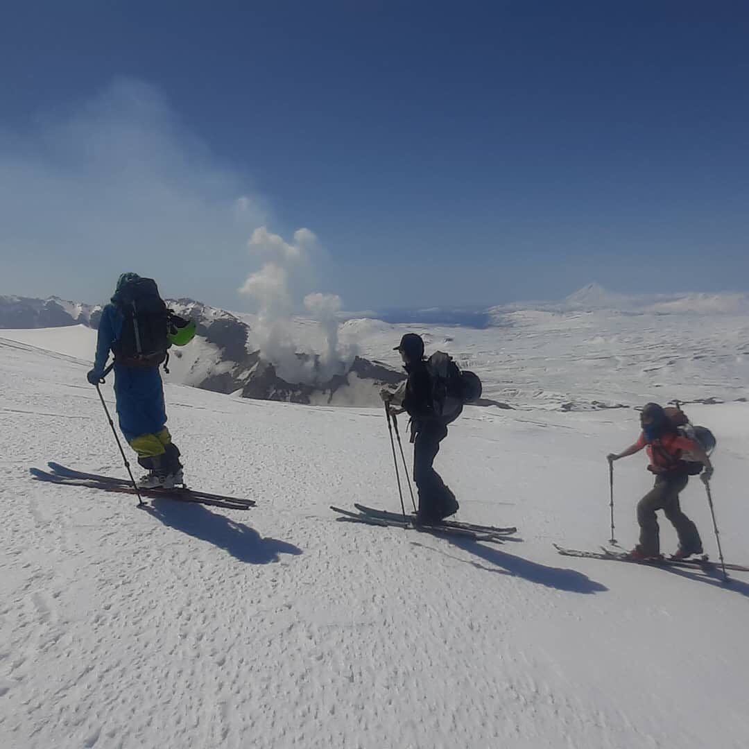 Ski-tour of south-kamchatka volcanoes
